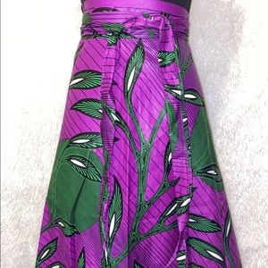African wrap skirt